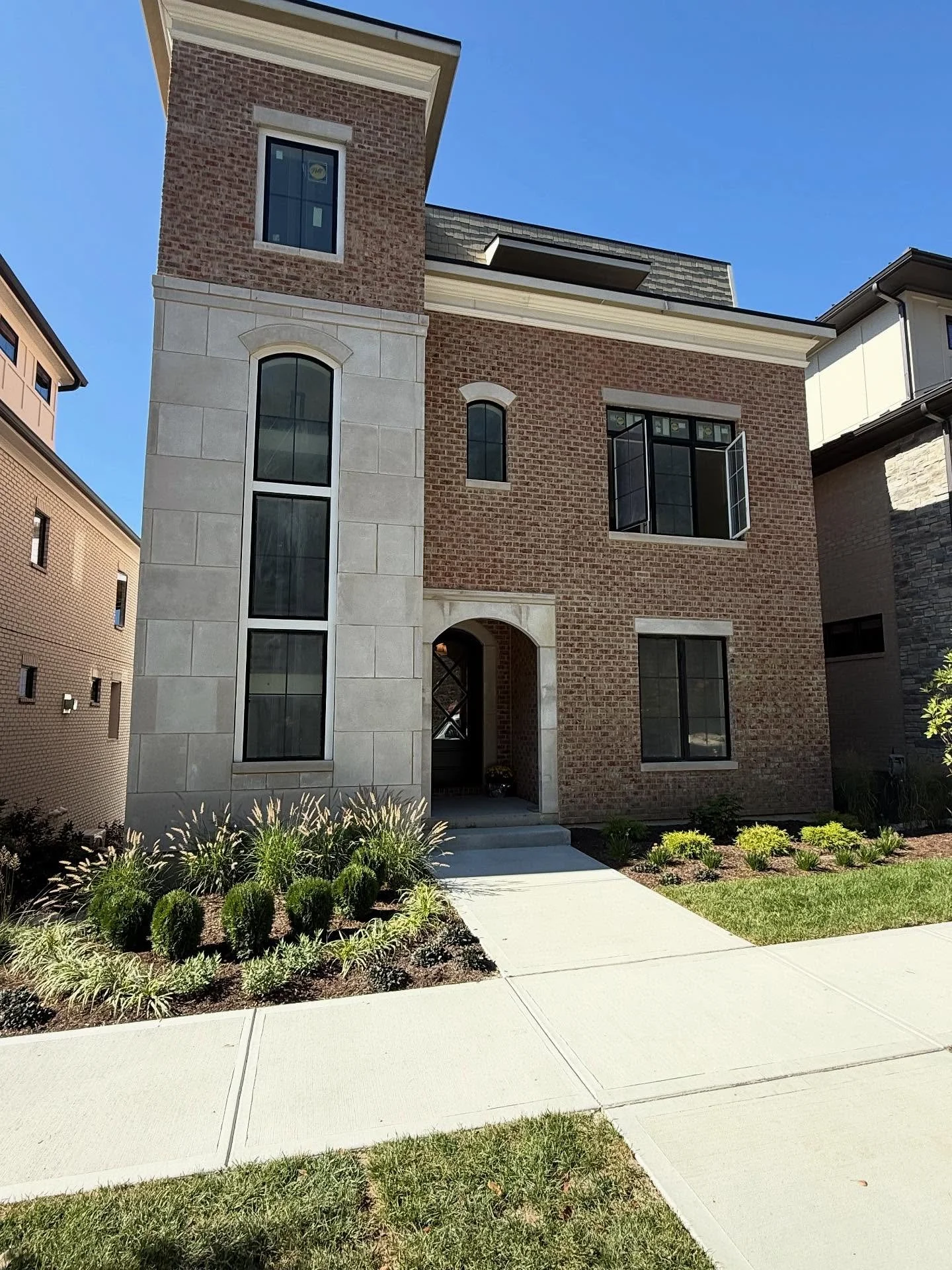 Today version of a classic brownstone!! We will be finishing this home up this month. All of the selections have came together very nicely.