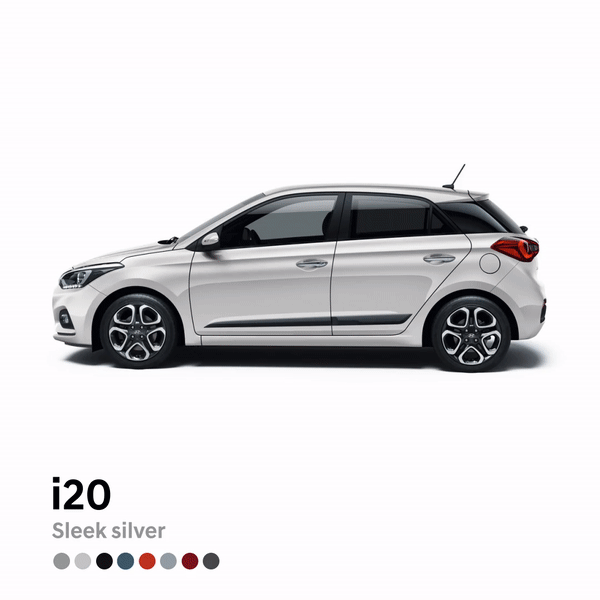  These car configuration animations increased engagement on the product lines through social media by 300%, something once static and uninformative became engaging via animation, I wanted the reveal to feel like a cloth was being pulled of the car ju