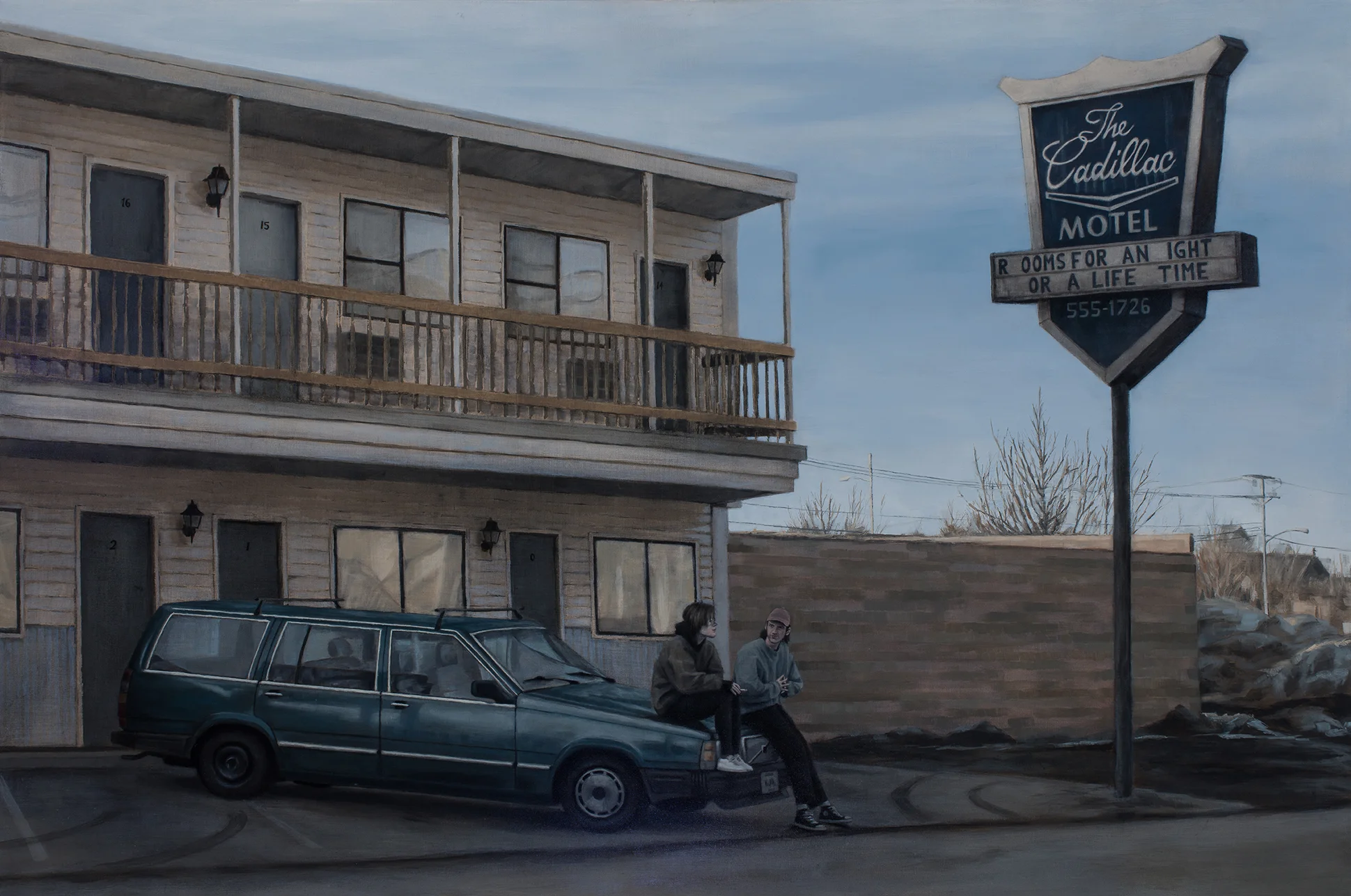 Form and Void - 48 x 72 inches - Oil on Canvas - 2-4/2019