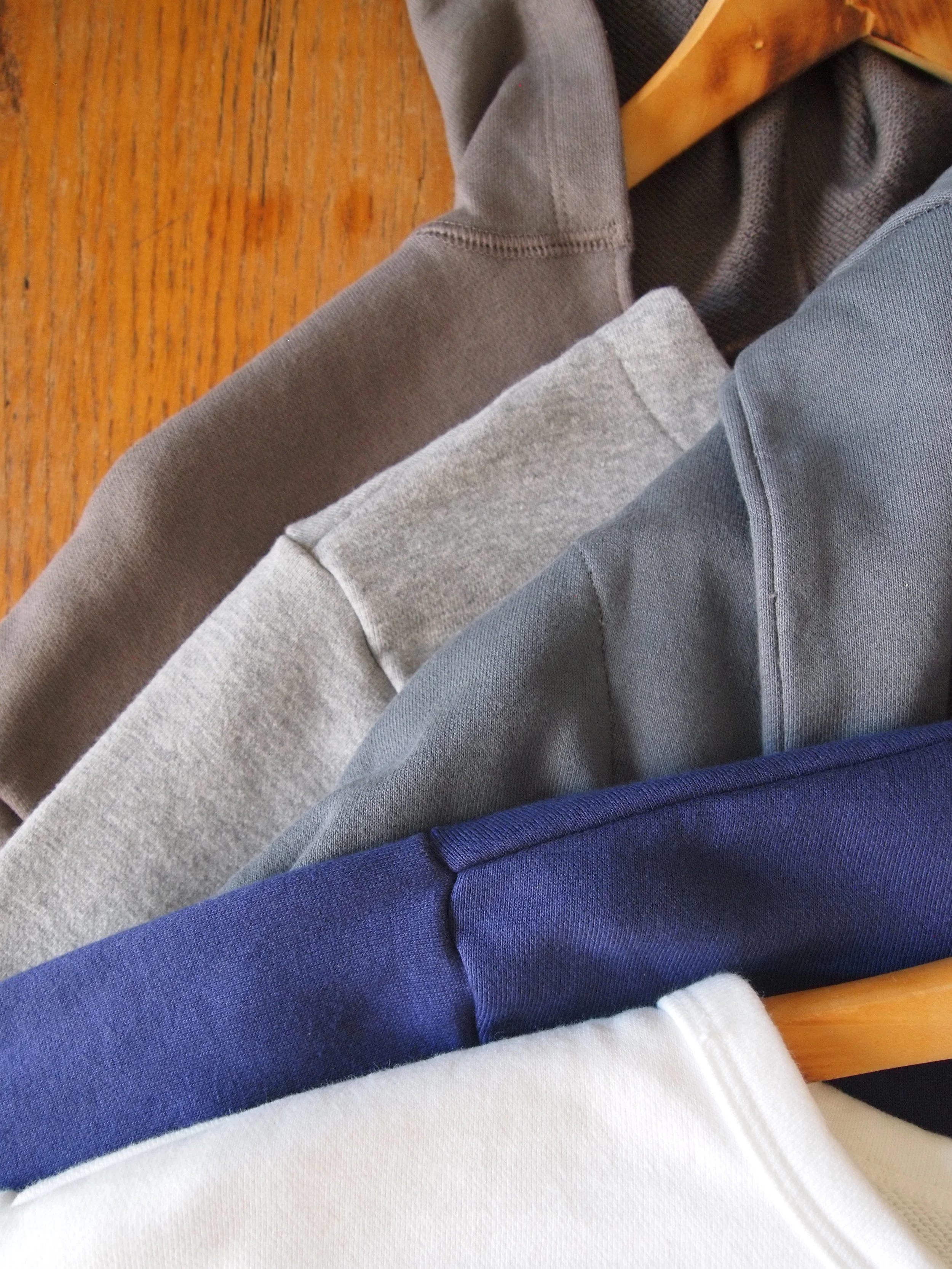   CLASSIC FLEECE   available colors;   WARM CHARCOAL    HT GREY    DARK SLATE    NAVY    WHITE  