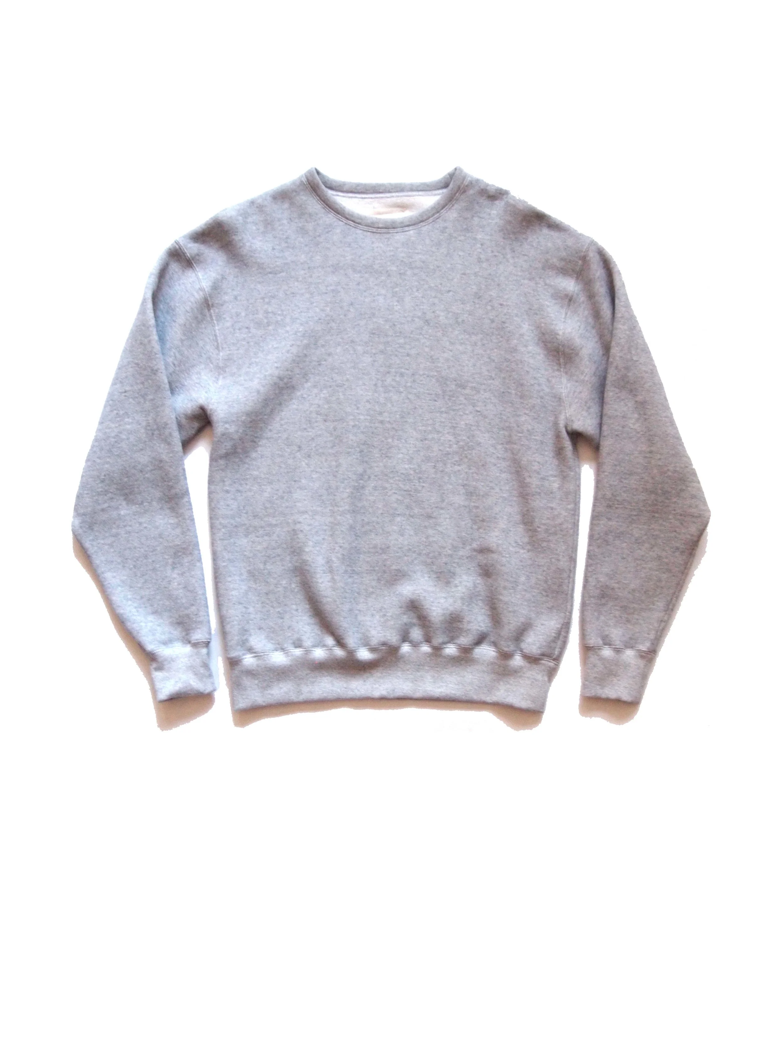 #192893 / ls crew / ht grey