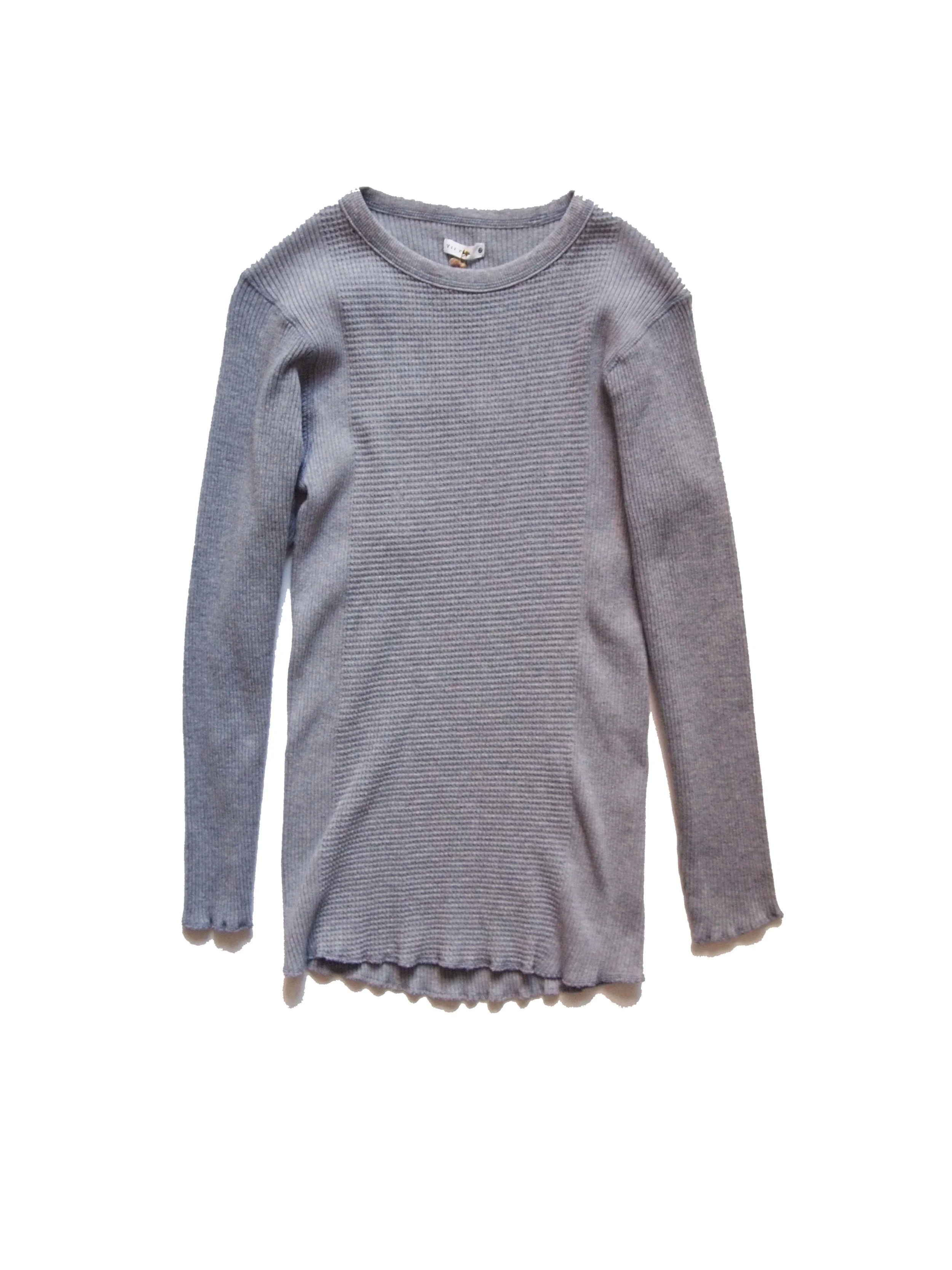 #182829 / ls crew / in grey