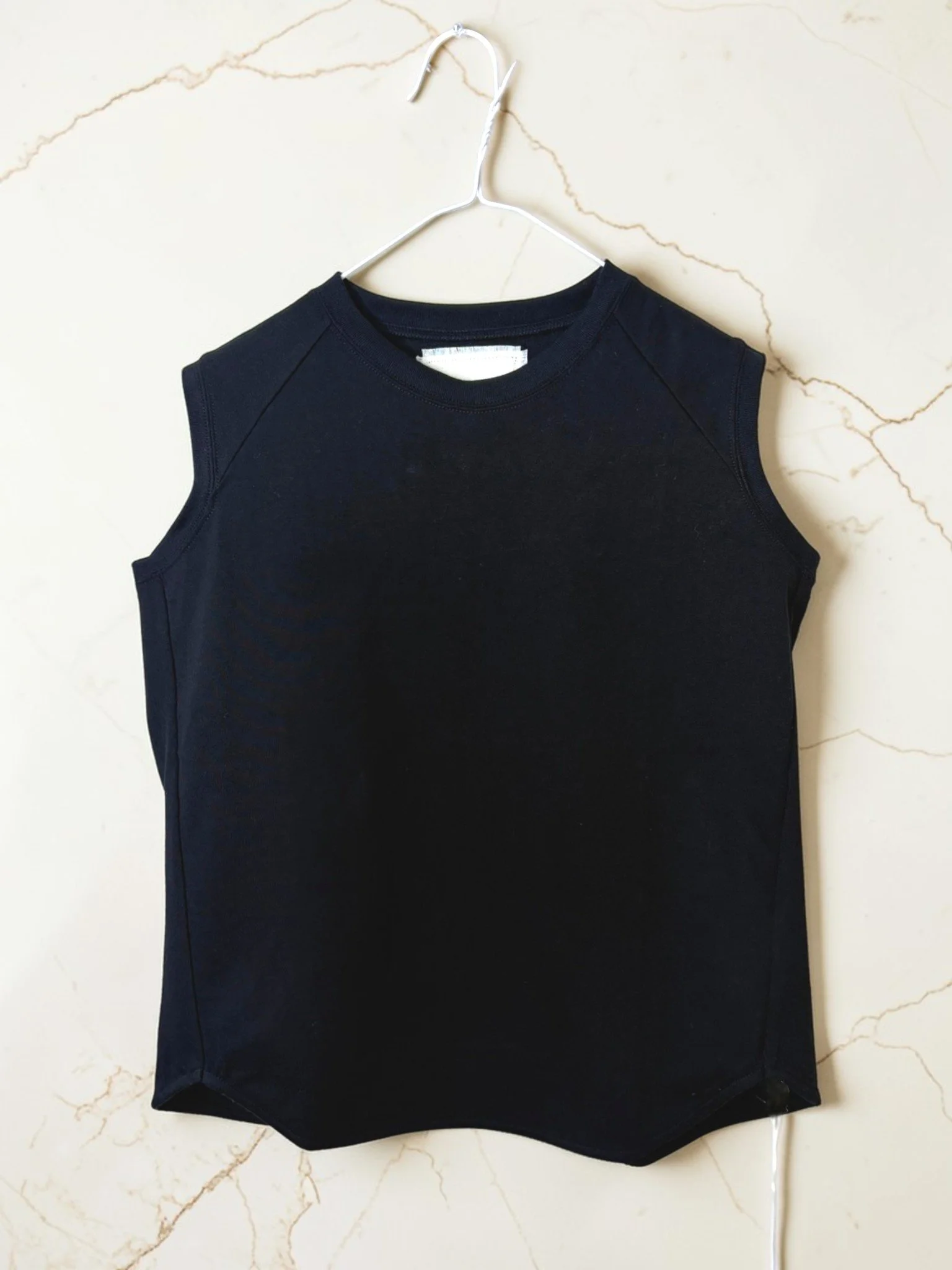 VINTAGE JZ. TANKTOP, 861-936, Cotton 100, One Size,  BLACK