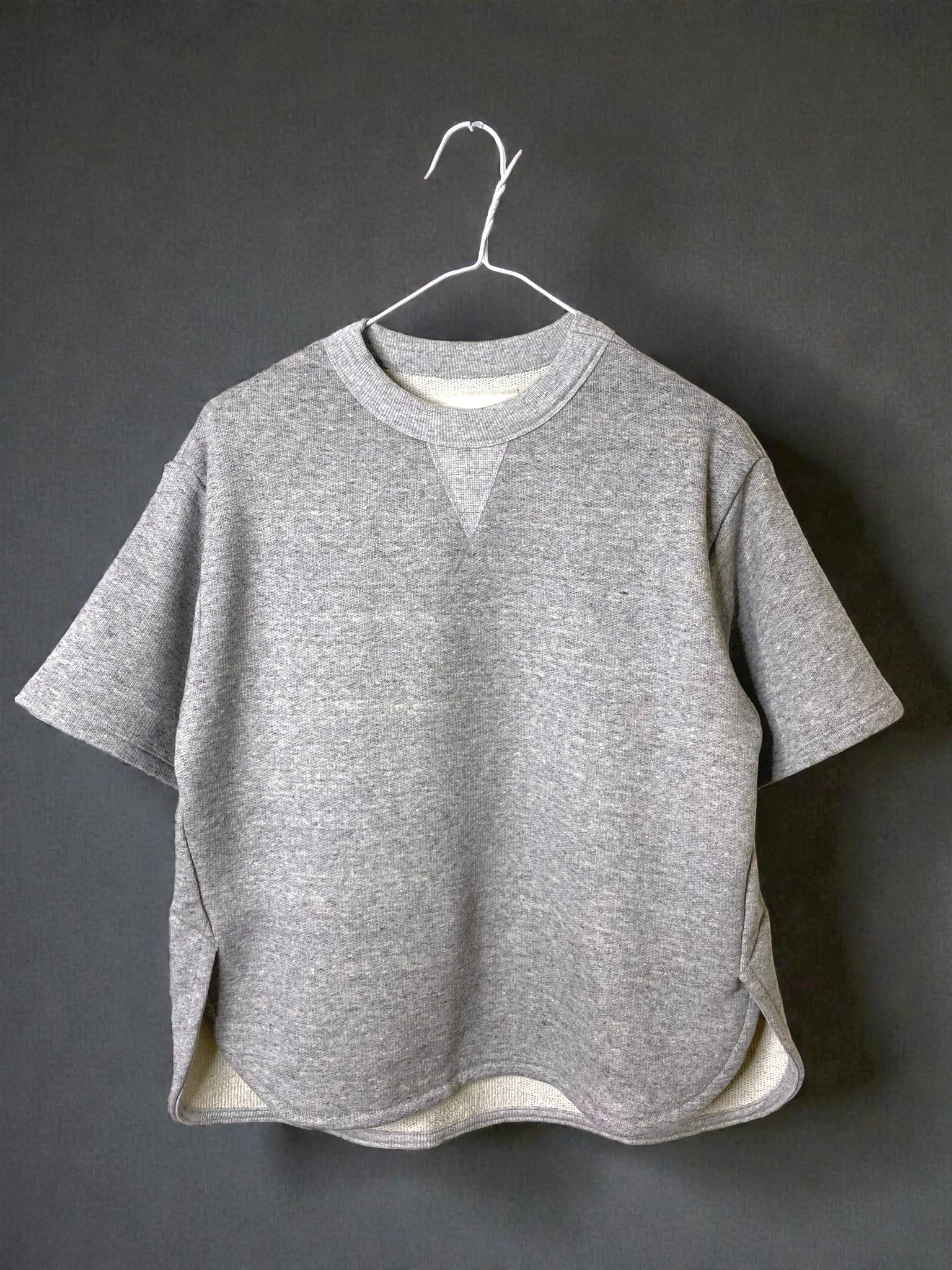 Tencel Soft Fleece, SS Crew Pullover, cotton85/lyocel15, 861-933, One Size, HT GREY