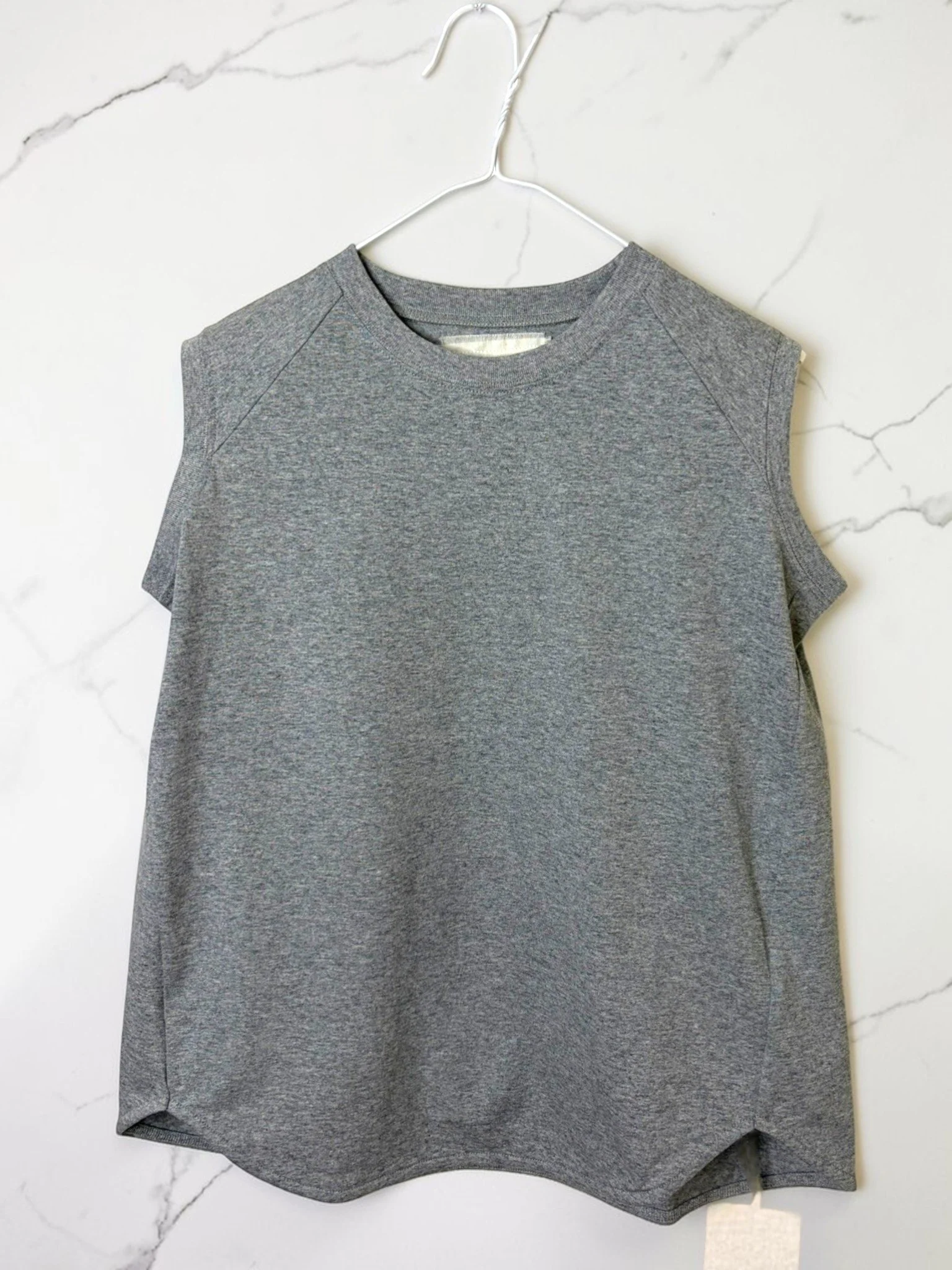 VINTAGE JZ. TANKTOP, 861-936, Cotton 100, One Size, HT GREY