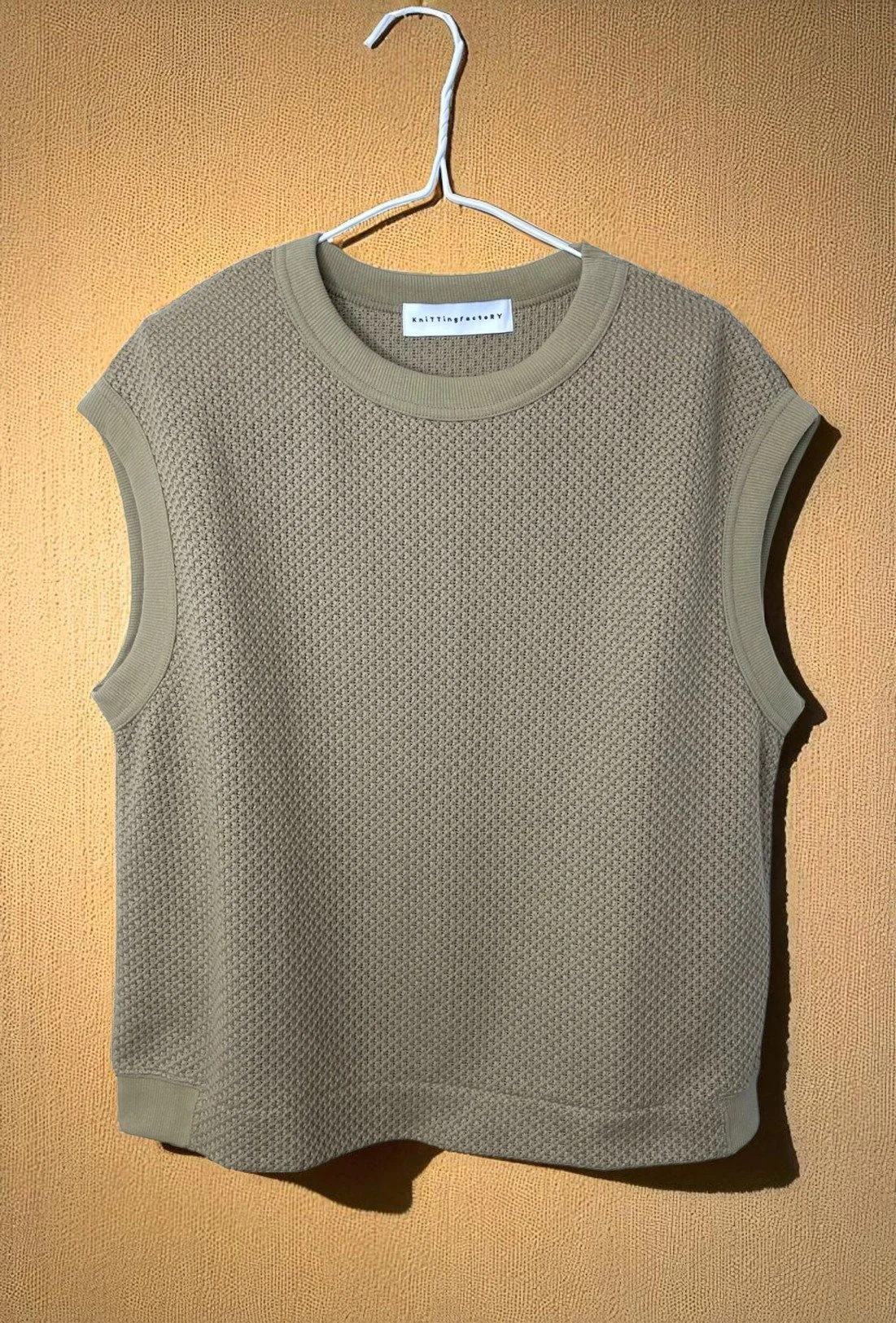 COTTON RUSSEL, TANKTOP, 861-928, Cotton 100, One Size, BEIGE