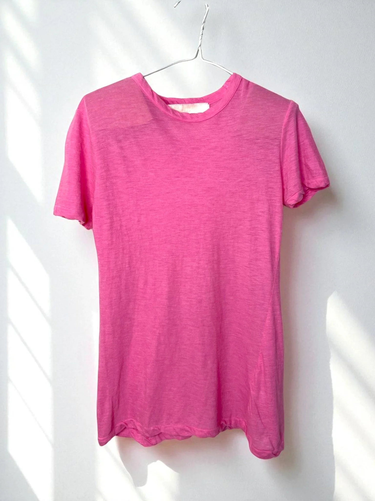 Hi-Soft Jersey, SS Crew  (Narrower neck) T-shirts, #851-884 , PINK