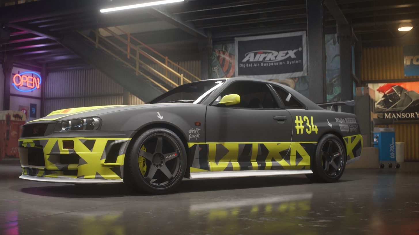 Need For Speed Payback Build Of The Week 3 1999 Nissan Skyline Gt R V Spec The Nobeds