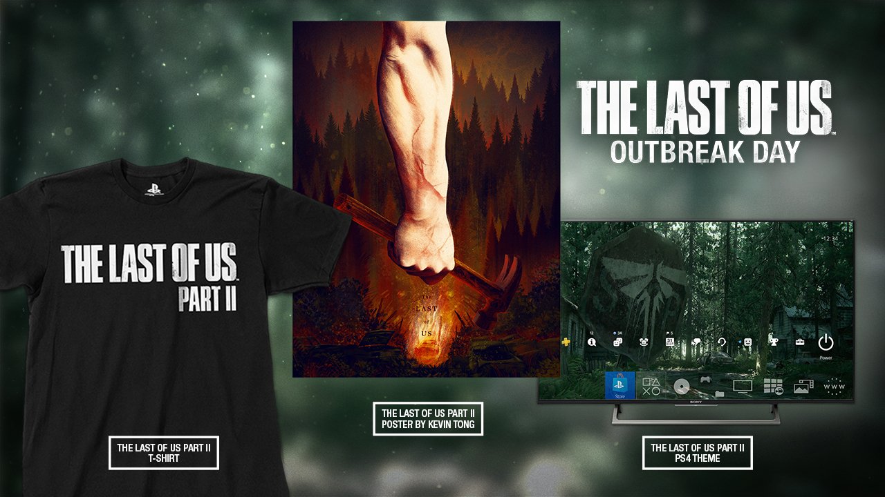 Naughty Dog Celebrates The Last of Us Part 2 Outbreak Day 2019 With New  Merch - IGN