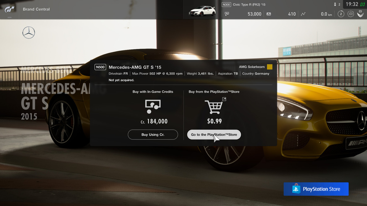 Gran Turismo Sport Introduces Microtransactions In Latest Update — The  Nobeds