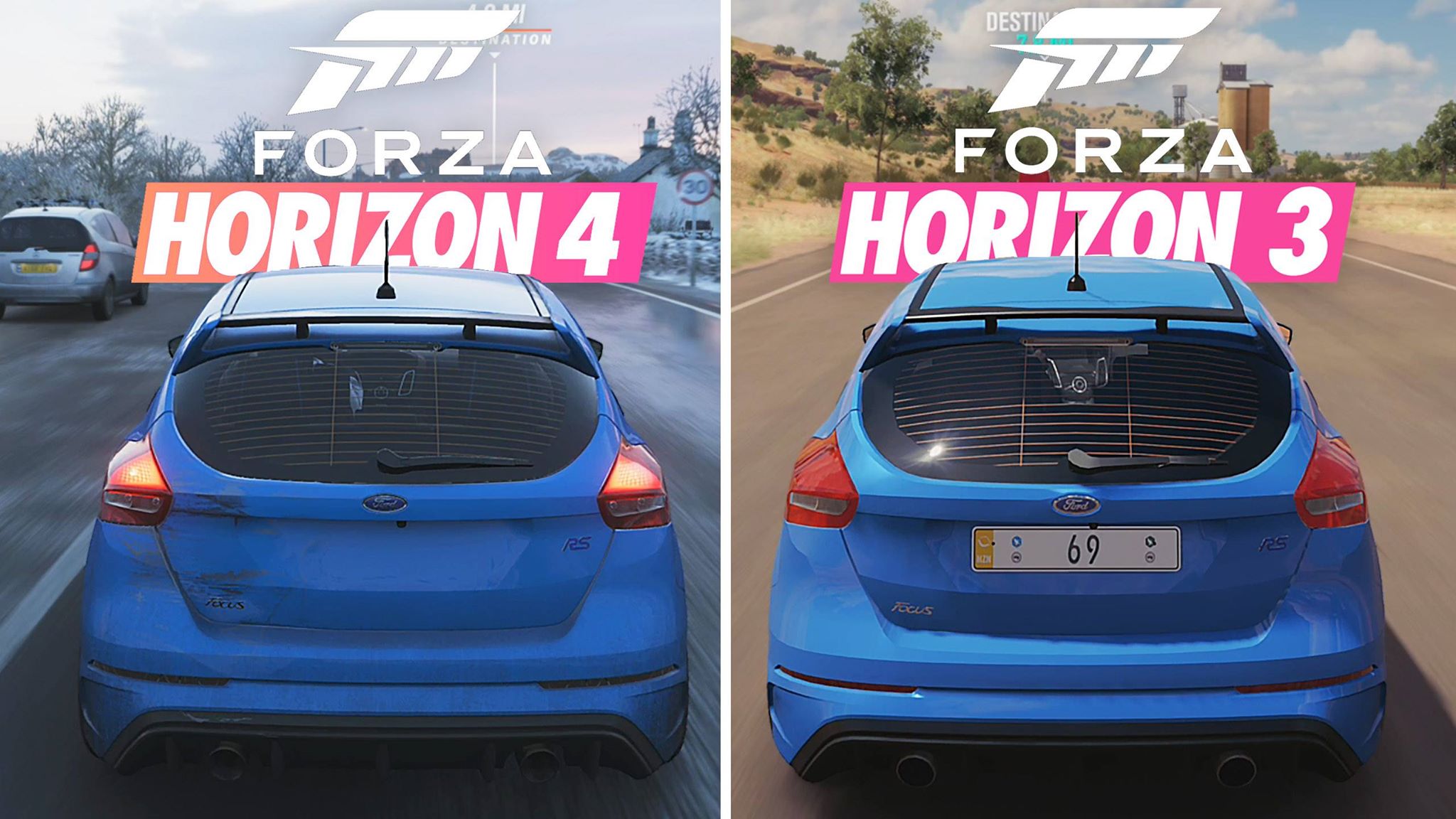 Forza Horizon 4 Vs Forza Horizon 3 Map Size And Graphics Comparison The Nobeds