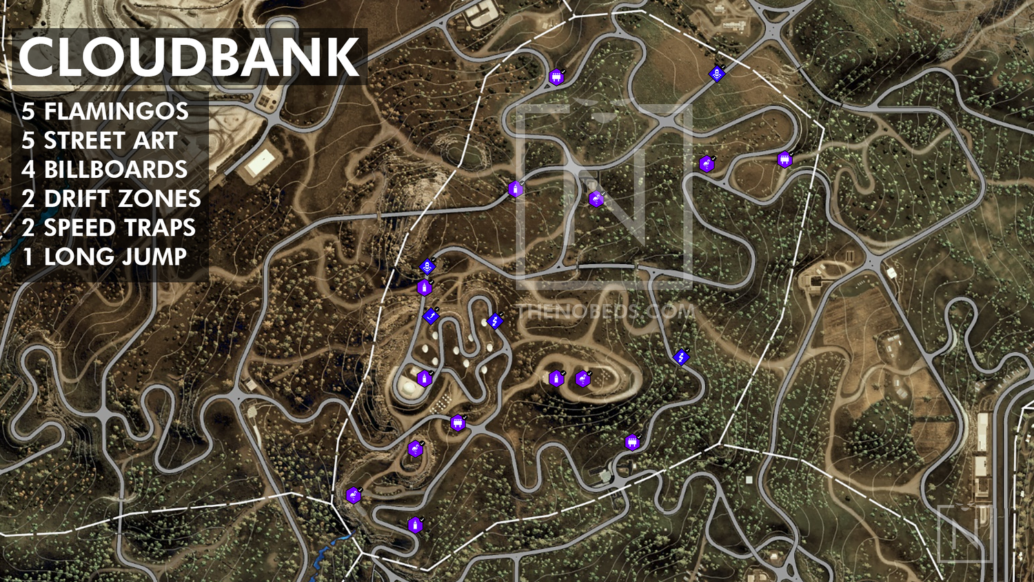 Need for speed heat интерактивная карта