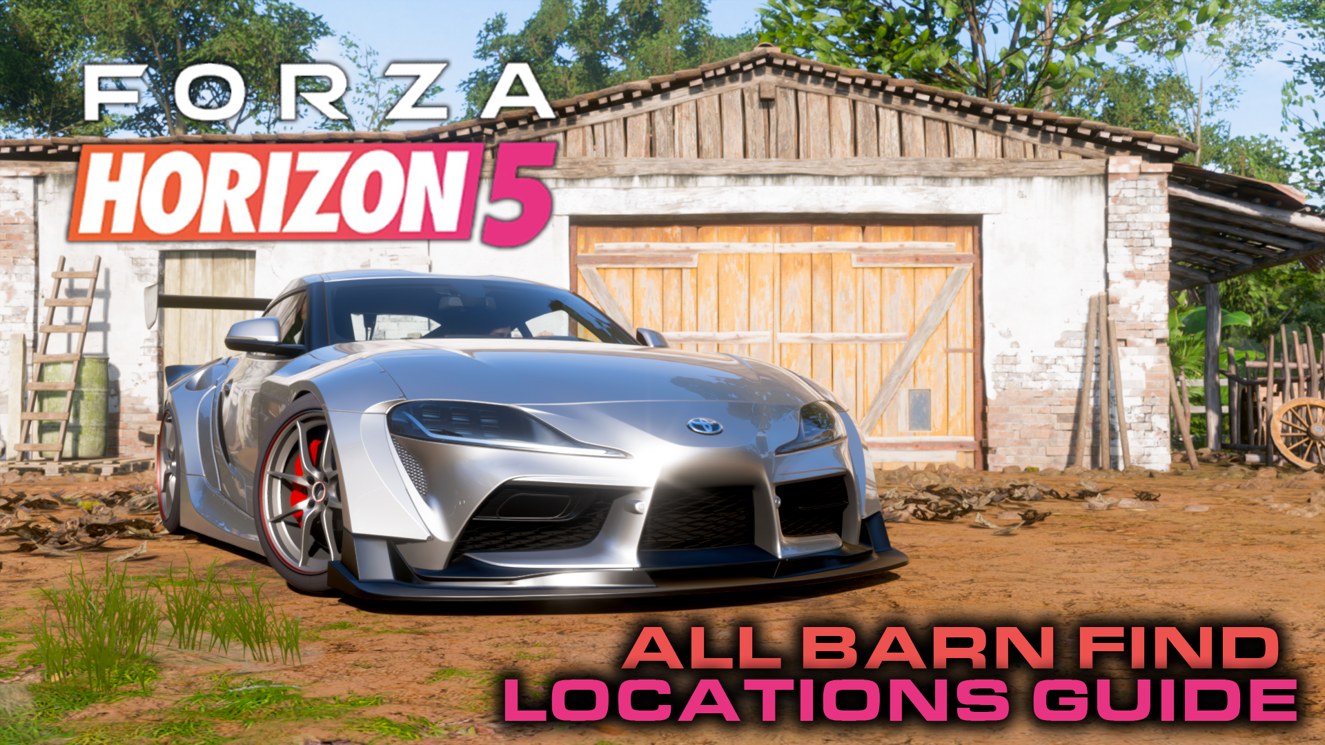 Forza Horizon 5, All Barn Finds, Locations