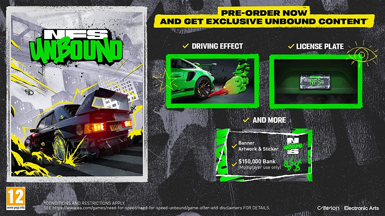 Need for Speed Unbound - Official Reveal Trailer (ft. A$AP Rocky) 