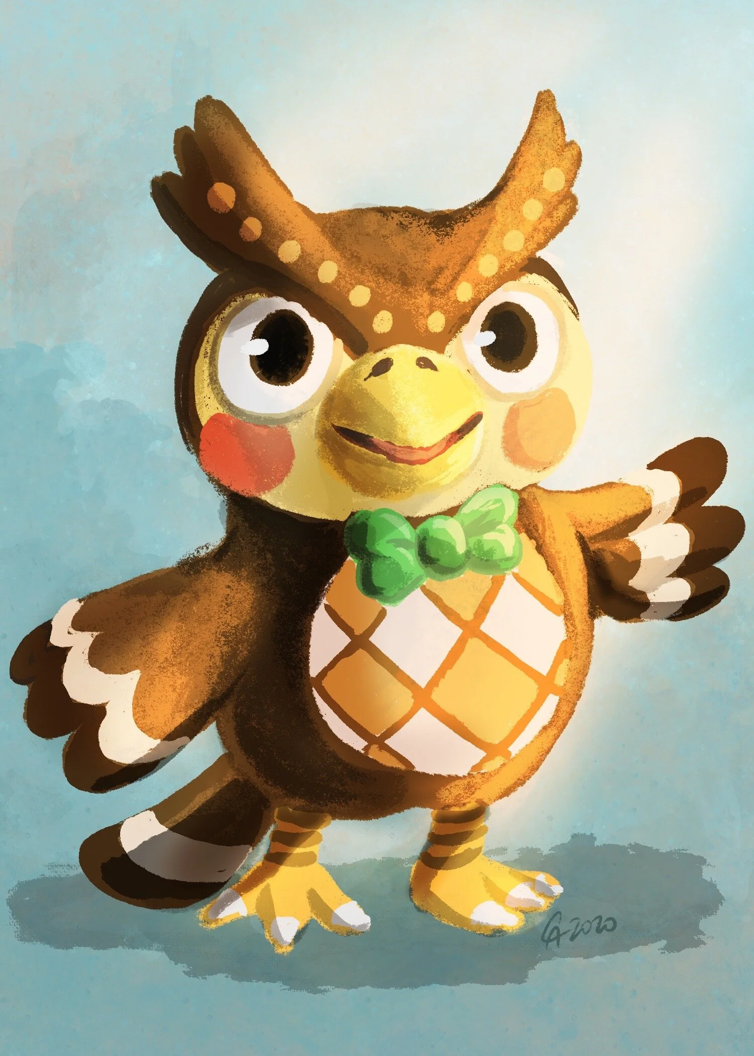blathers plush