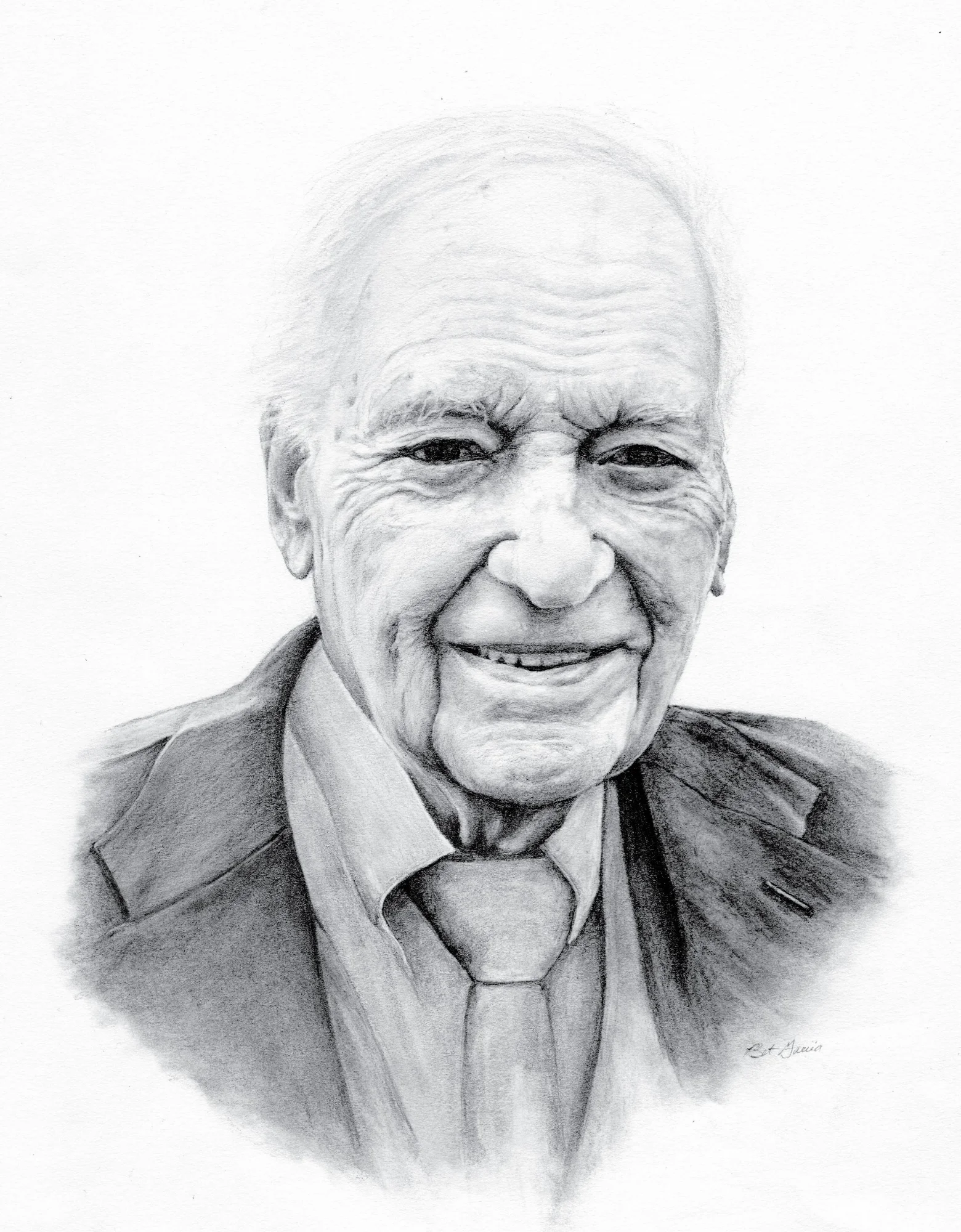 Pencil Portrait Bud Albers