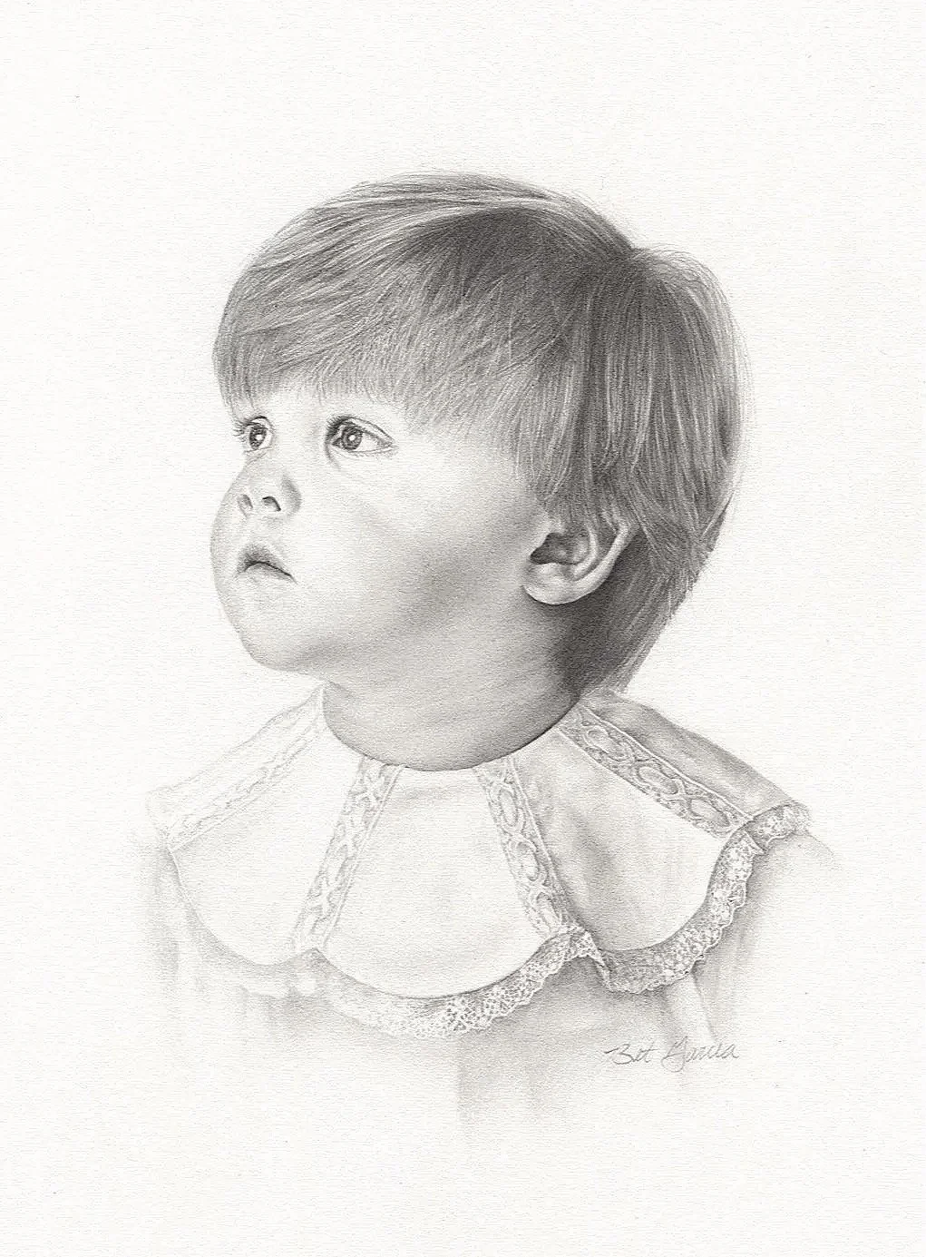 heirloom pencil portrait
