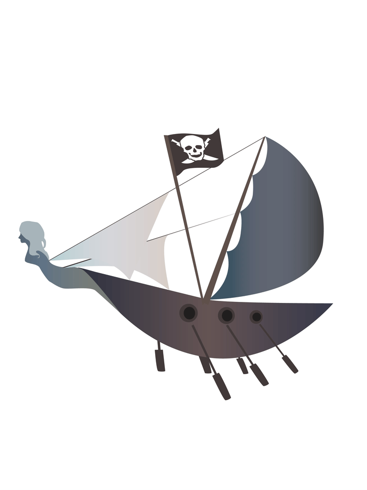The Pirate ship