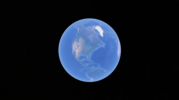 Zoom in created from Google Earth