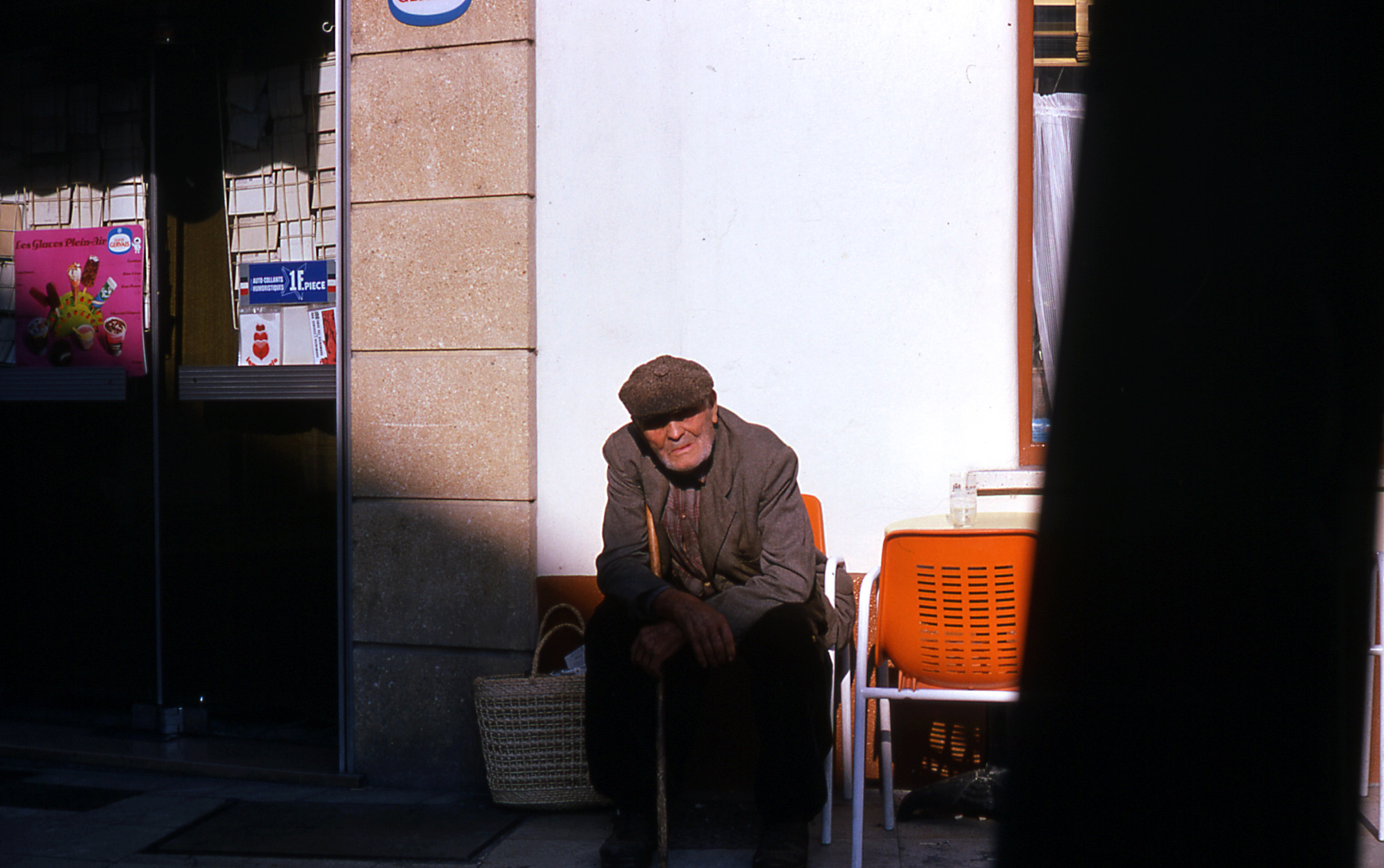 Old man on Paris street