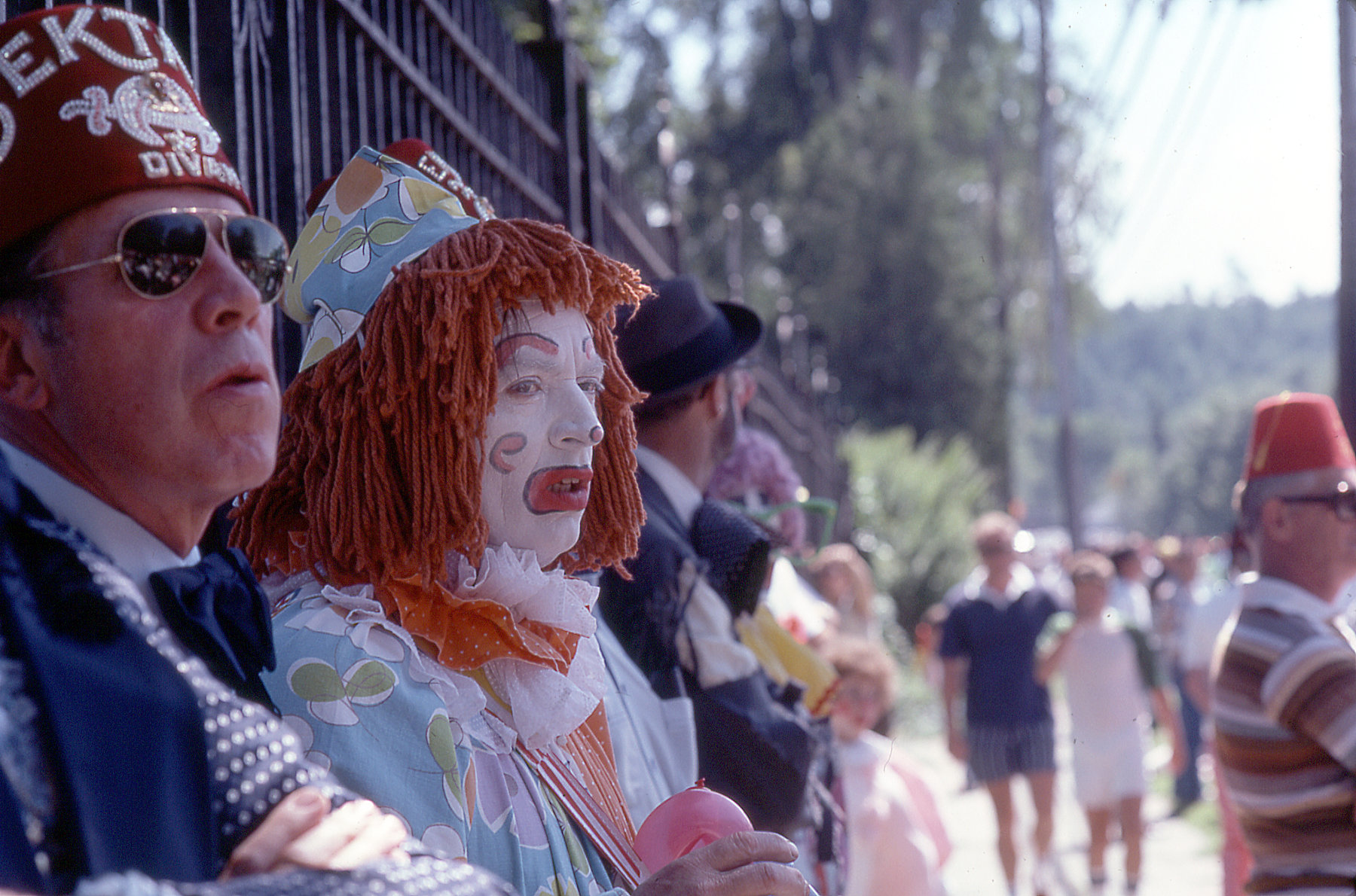 Shriners watching Shriners