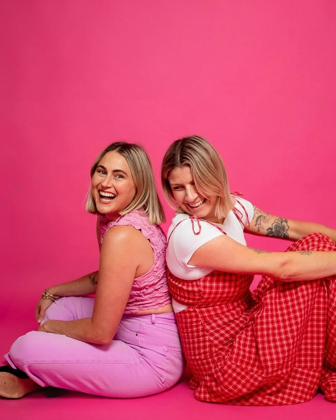 It was so much fun catching up with Rose and Hailey from @__the__creatives and finding out what makes them work as a pair. You will be able to check out their new studio space at launch on Friday and read all about them in our latest issue.