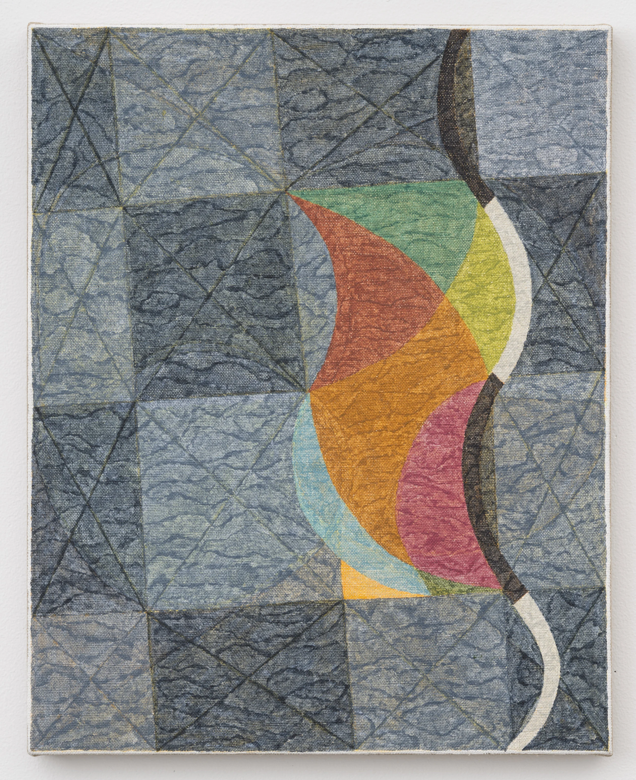 Wild Is The Wind (I) Silica and Pigment on Linen 20in x 16in 2017