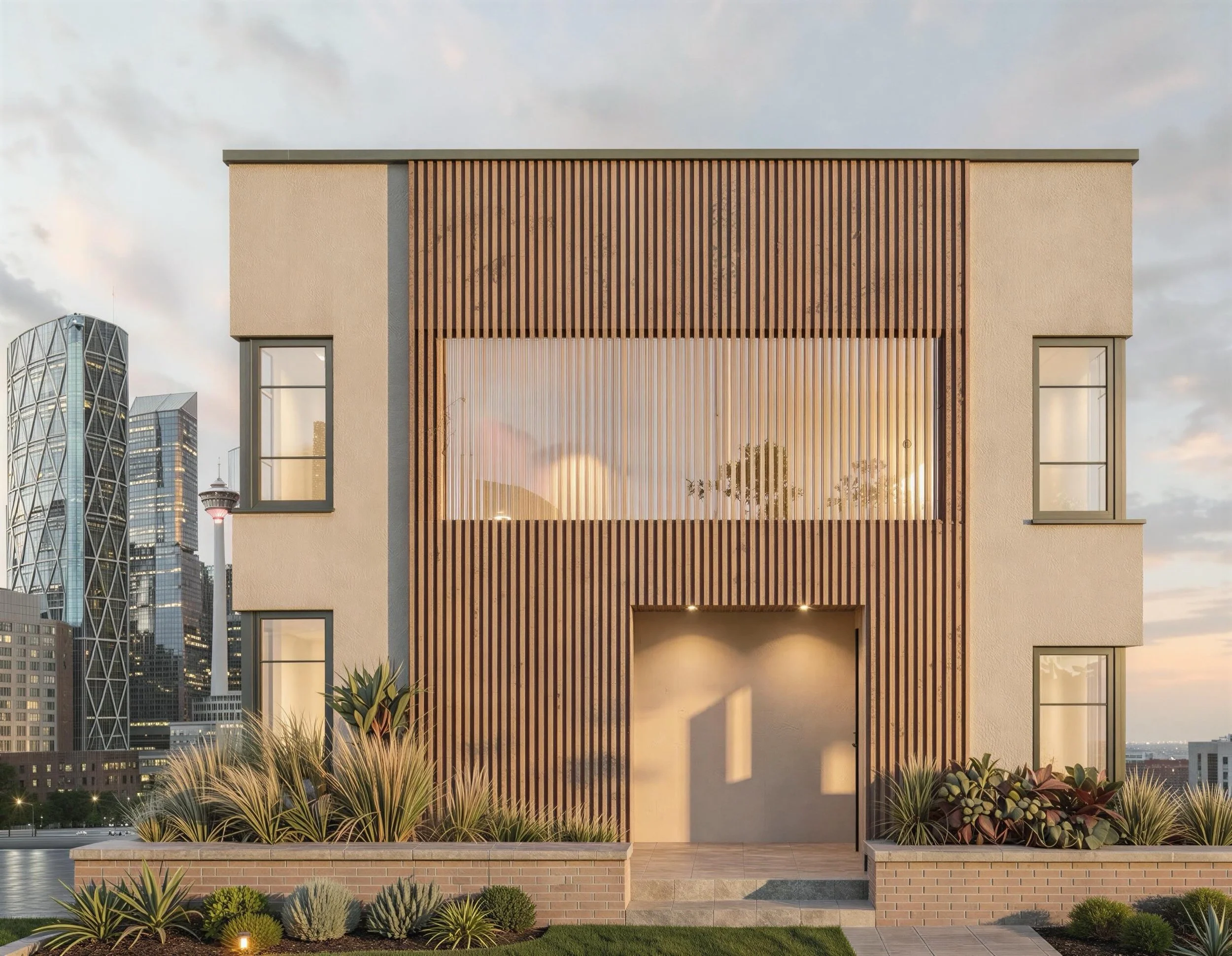 Revised and finalized concept design by WARD Studio. 
Distinctive through simplicity 
 #architecture #yyc #residential #contemporaryarchitecture #yycliving