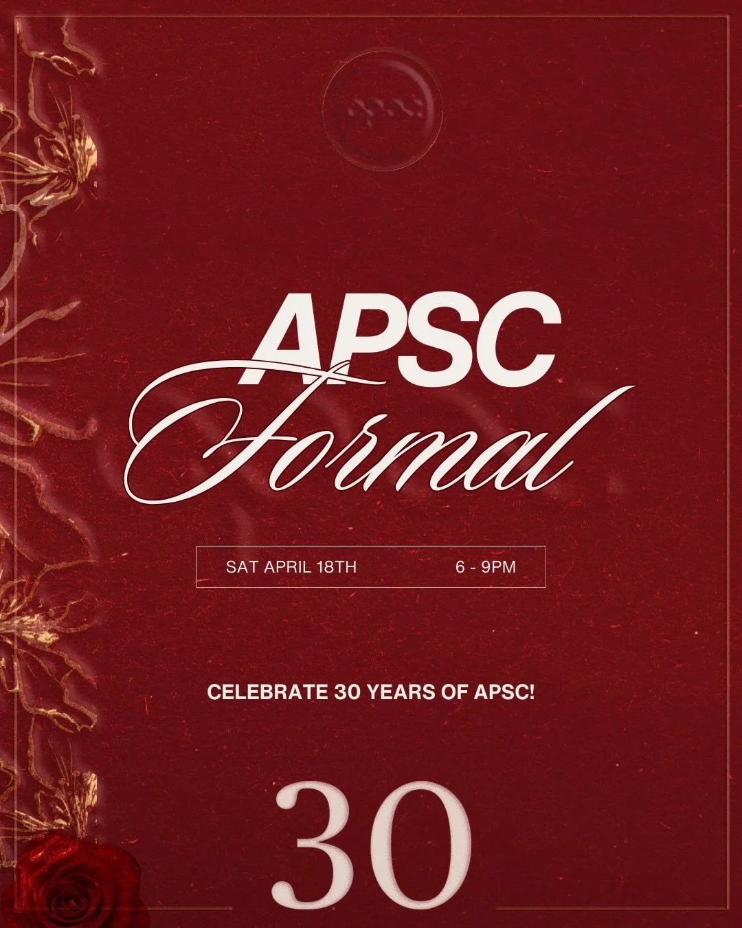 ˖˚⊹ ꣑ৎ&lrm; ATTENTION!! APSC invites you all to our 30th Anniversary Alumni Reception on Saturday, April 18th at Houston Hall!! Enjoy light refreshments, student performances, alumni connections, and a celebration of 30 years of APSC! 

Buy tickets t