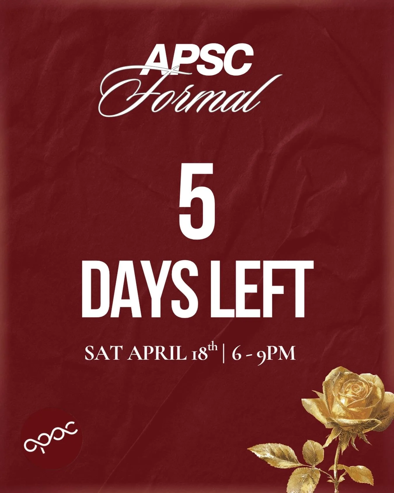 FIVE (5!!!) DAYS LEFT UNTIL OUR 30TH ANNIVERSARY FORMAL!! Come for LIVE performances, ALUMNI, and PATTAYA!

Buy your tickets in the link in bio!! See you all very very soon &hearts;️👀