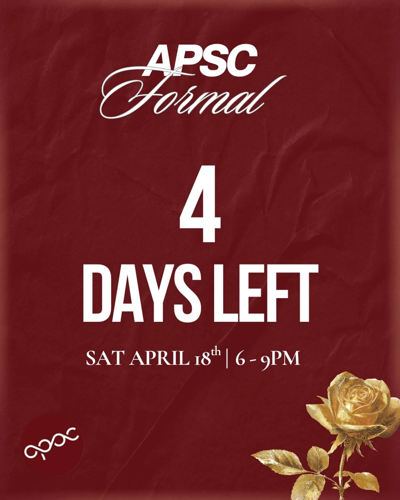 FOUR DAYS LEFT!!! GET YOUR TICKETS NOW!!