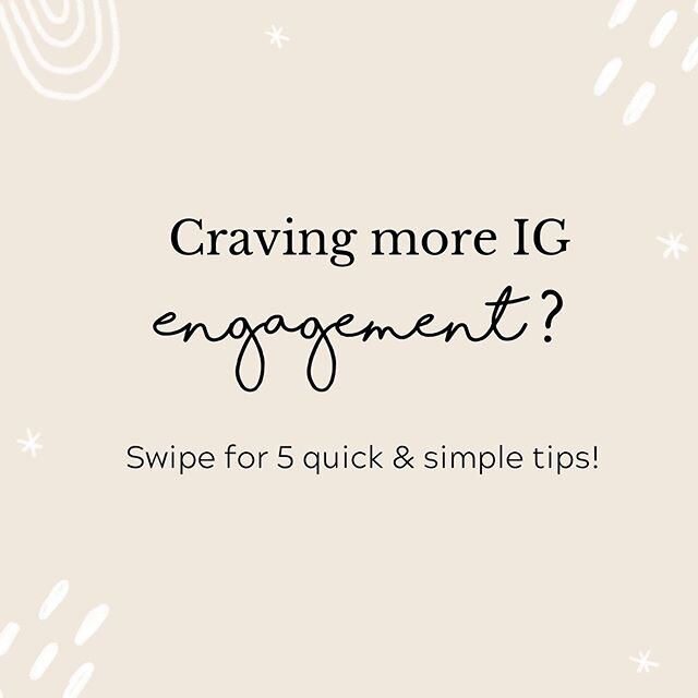 Let's chat IG engagement! Do you always find yourself blaming your lower reach on the algorithm? On too few followers? Or maybe you don't have enough content? Or your pictures are not pretty enough? 🤷&zwj;♀️ Hey.... you got this! 👌 Stop making excu