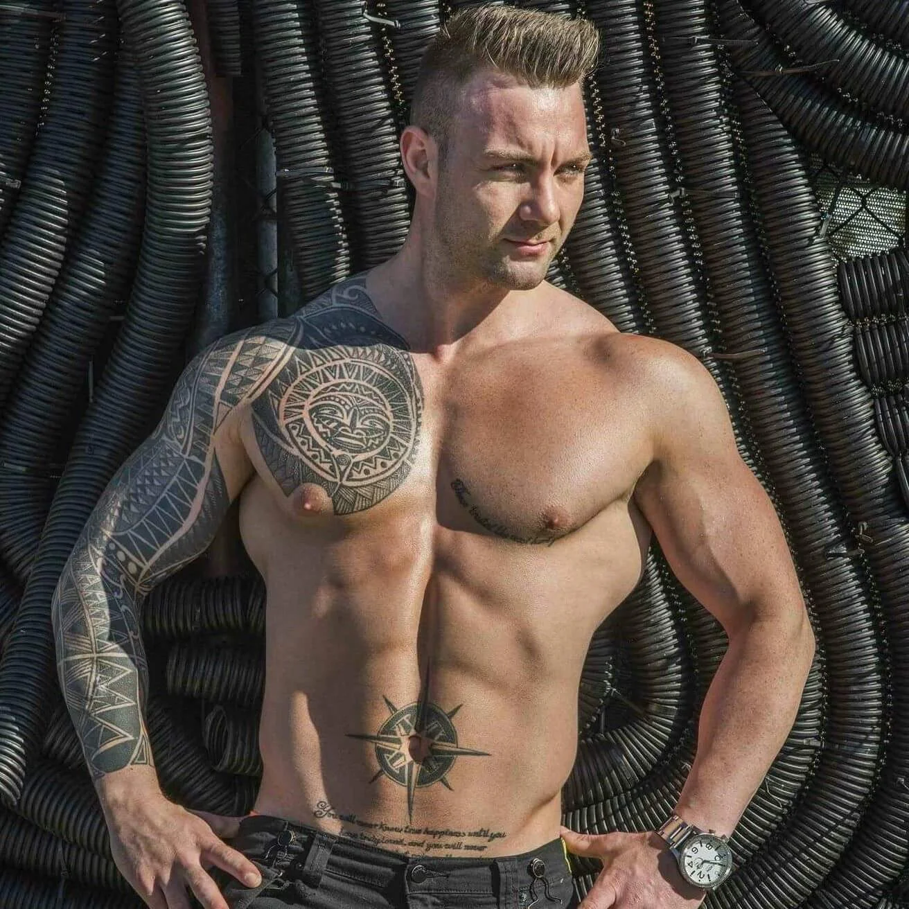 Stripper, Topless waiter - james