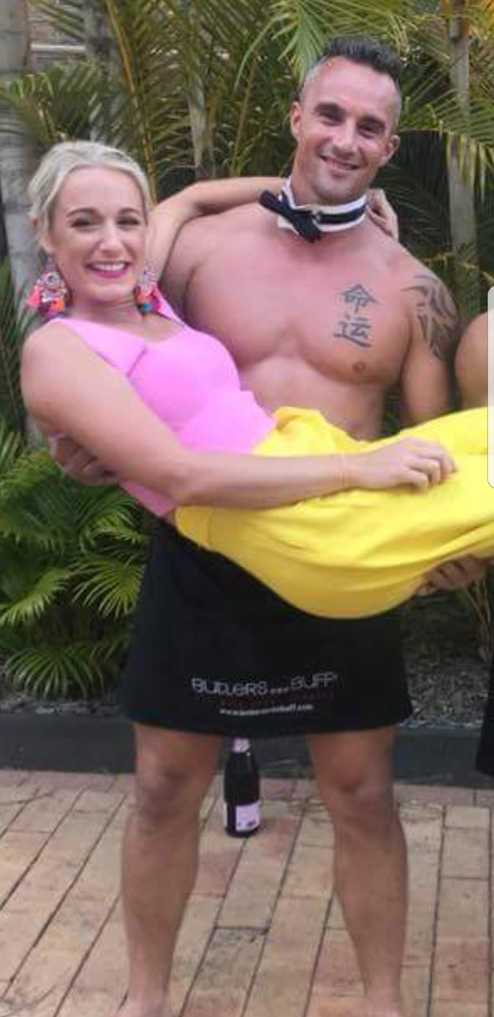 topless male waiters for hire - Brisbane CBD