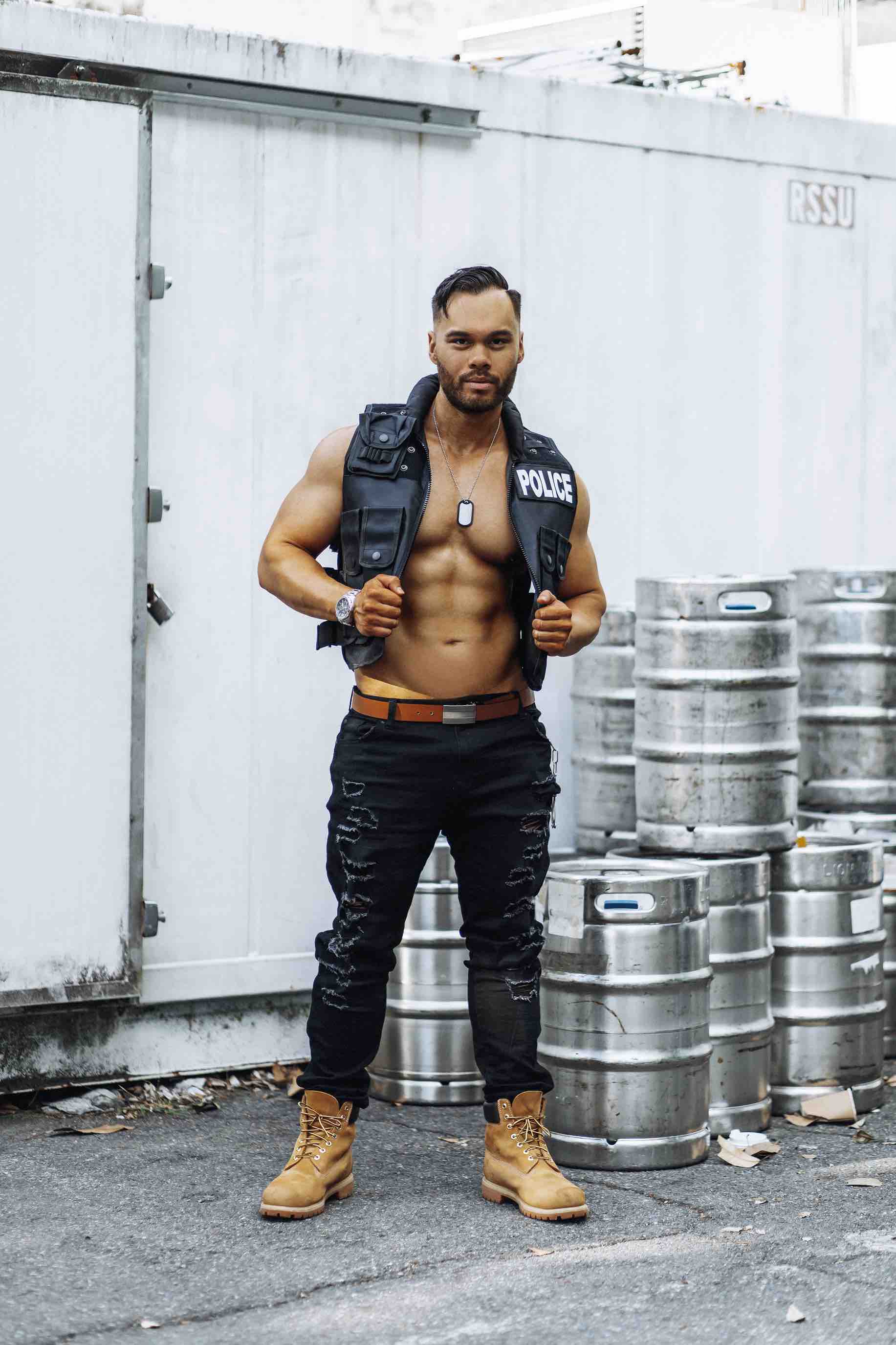 Brisbane CBD Male Stripper - Tyrone