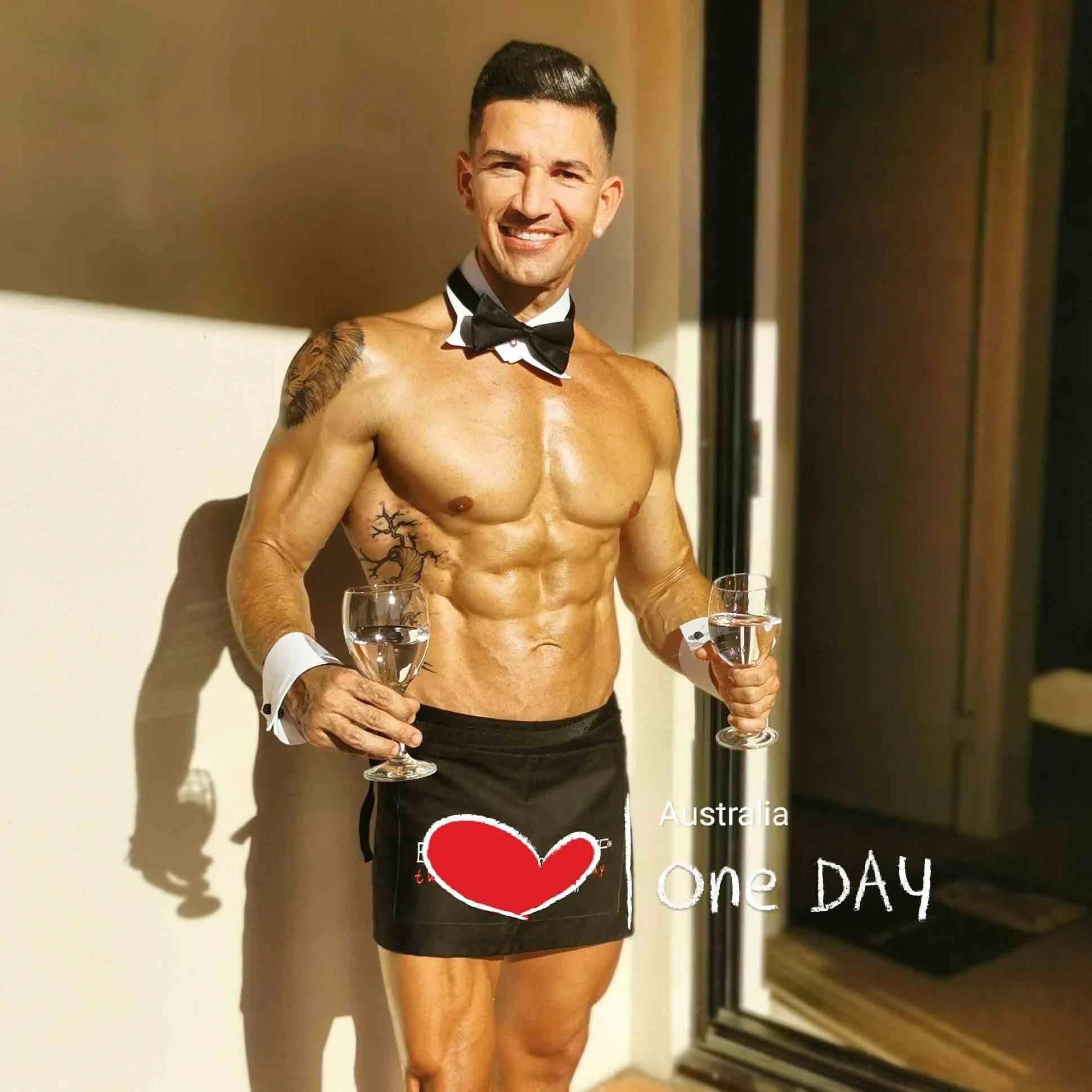 Miguel topless waiter for hire south brisbane