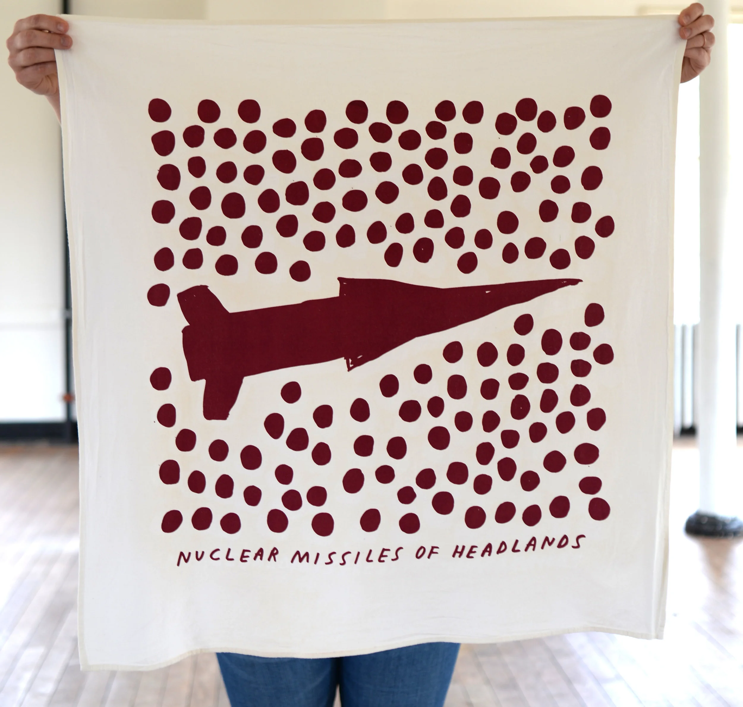 Tea Towel missile red- Tucker Nichols 17.5.10 001.jpg