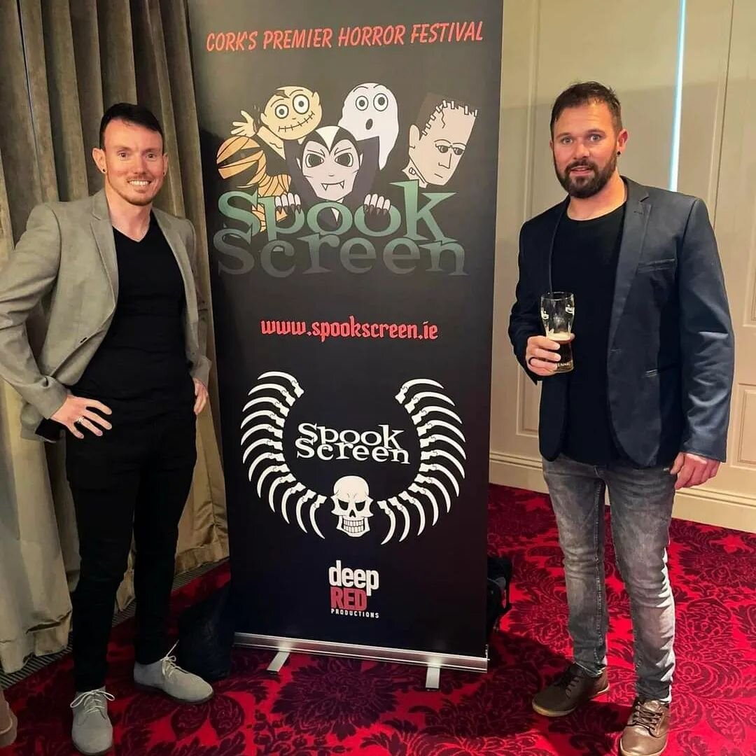 A few snaps from the wonderful @spookscreencork 📸

#Spookscreen #FollowTheDead #WildStagProductions #Zombie #Comedy #Horror #DarkComedy #DarkHumour #IrishFilm #IrishArt #IndieFilm #festival #screening #poster #audience #review