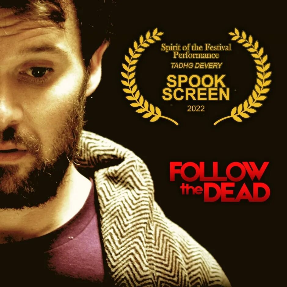 🏆 HE'S DONE IT AGAIN! 🏆

At the end of a busy weekend back and forth from the mighty County Cork, Tadhg Devery once again claims an honour as he was presented with the Spirit of the Festival Award at @spookscreencork for his performance in Follow t