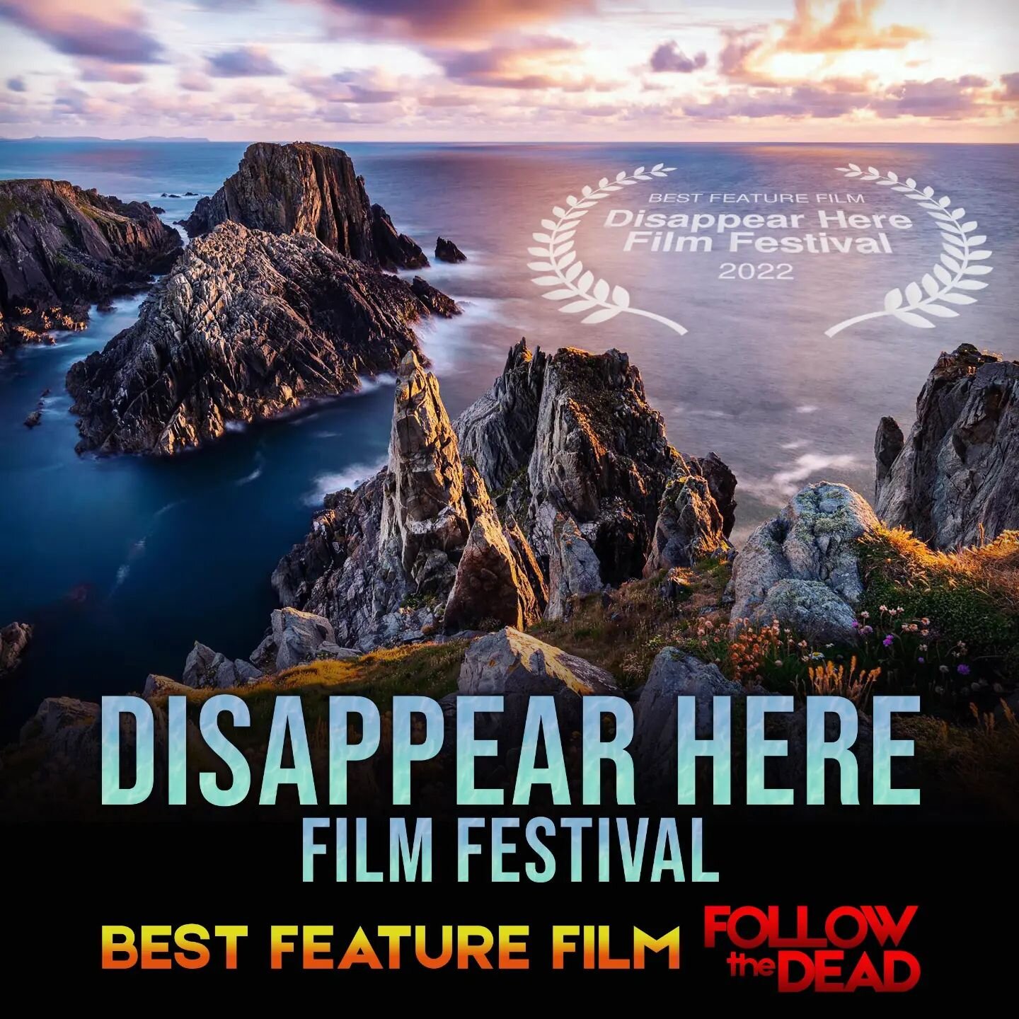 🏆 BESTOWED IN BALLYLIFFIN 🏆

Ecstatic doesn't do justice to how we feel about winning the Best Feature Film award at the Disappear Here Film Festival! To continue to be appreciated by Irish audiences is an honour beyond description 🤗❤️

Thanks so 