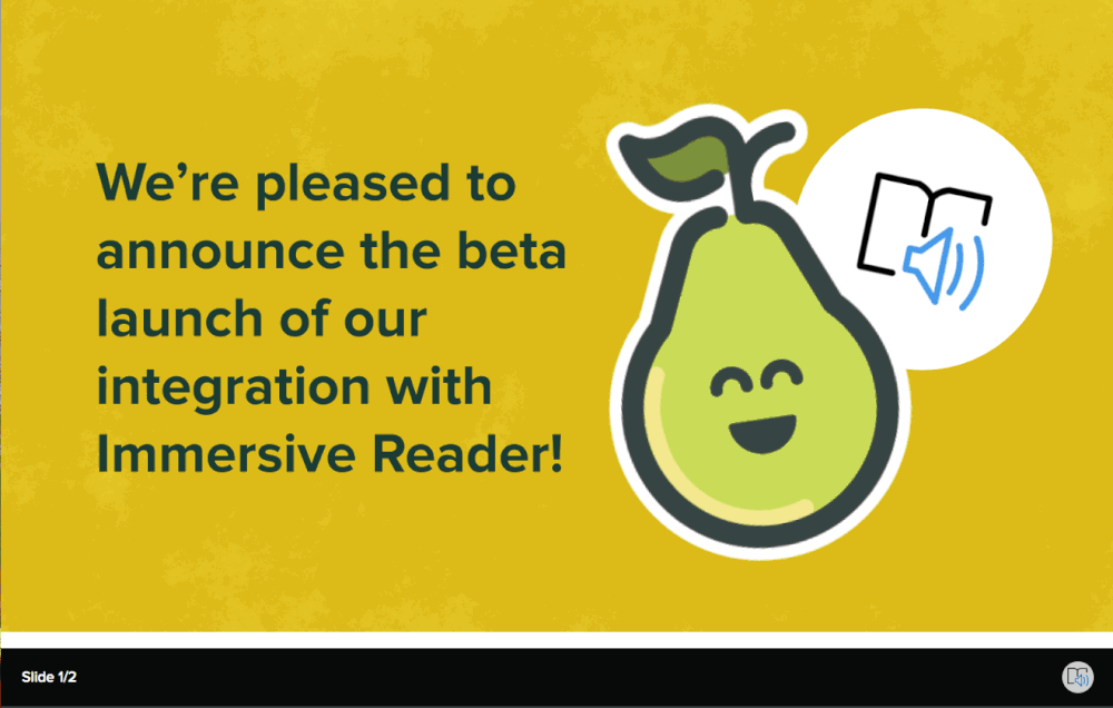 Building Inclusive Classrooms With Pear Deck Immersive Reader Pear Deck Building Inclusive Classrooms With Pear Deck Immersive Reader Pear Deck