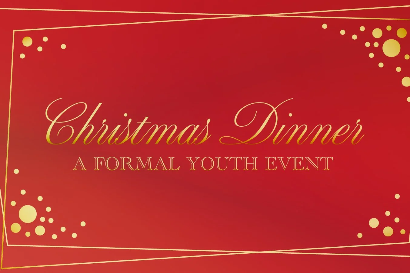 Youth Christmas Dinner
