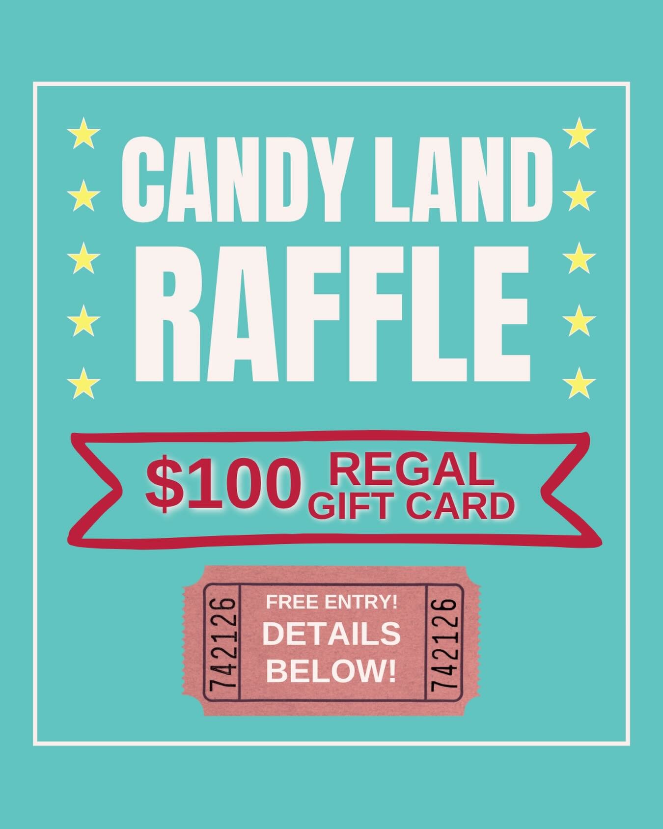 Candy Land is next week! October 31st at 6pm. This is a free, family friendly event here at Calvary AG that is open to the whole community! 🍭🤩

We will be raffling off a $100 gift card to Regal the night of! Comment &ldquo;I&rsquo;ll be there!&rdqu