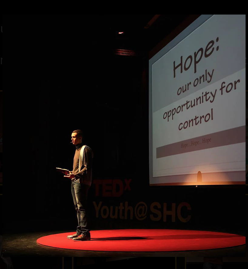 Christian Wilburn - Christian educates the audience about the effects of hope