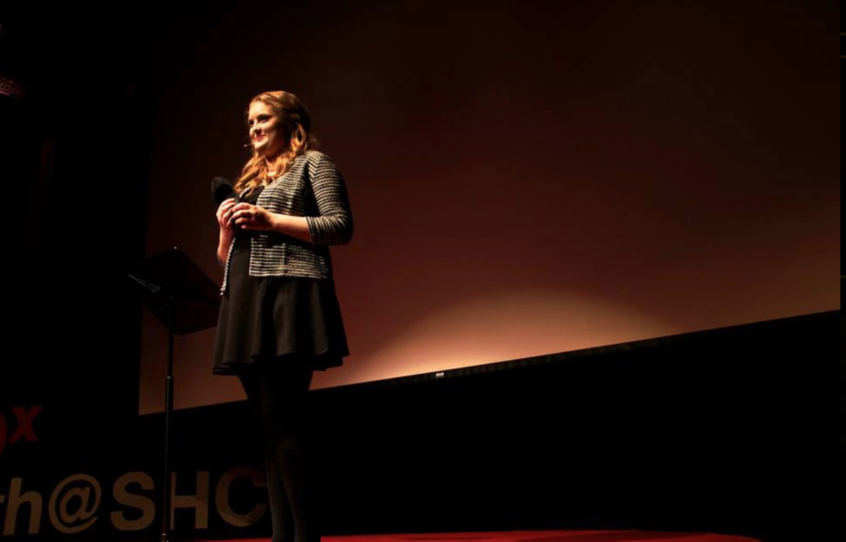 Shay McWeeney - Shay tells the audience about the objectification of women's bodies in her rousing talks