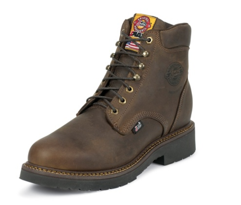 men's justin work boots on sale