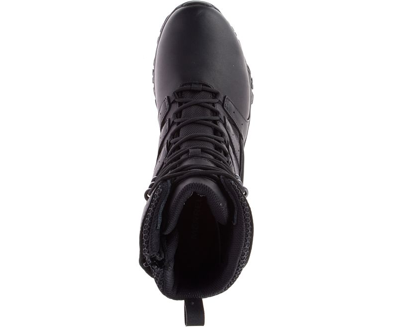 NWOT Merrell Moab 3 Response Mid Tactical Waterproof Combat Boot Black 5.5 M 7 W Merrell Men main image 4