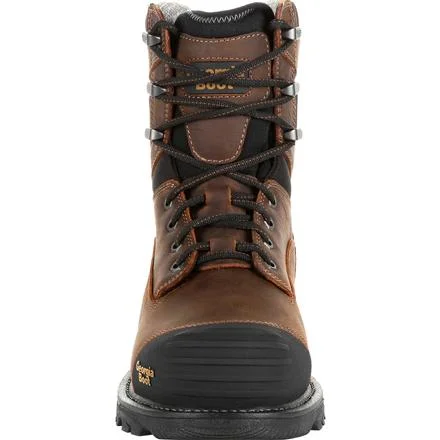 GEORGIA BOOT RUMBLER 8INCH COMPOSITE TOE WATERPROOF WORK BOOT