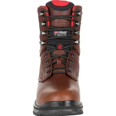 Rocky Rams Horn Waterproof Insulated Work Boots Brown Leather Size 10 M RKK0284 Rocky Rams Horn Composite Toe Waterproof 800G Insulated Work  main image 2