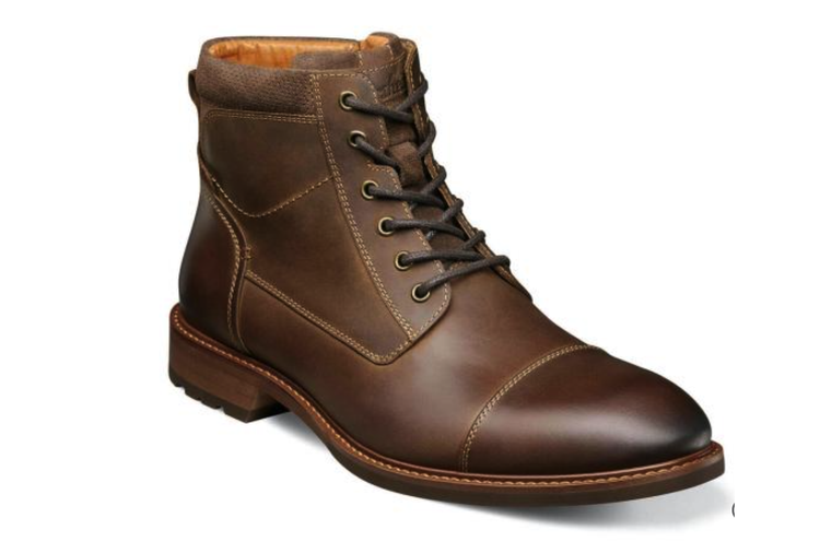 white christmas dresses Jousen Mens Boots Chukka Dress Boots Premium Leather Cap Toe Casual Bo –  JOUSEN SHOES main image 0